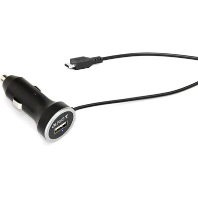 Auto-T 540322 Auto-Ladegerät - 2 USB-Anschlüsse - Micro-USB-Verlängerung - 12V/24V Auto-T 540322 Auto-Ladegerät - 2 USB-Anschlüsse - Micro-USB-Verlängerung - 12V/24V