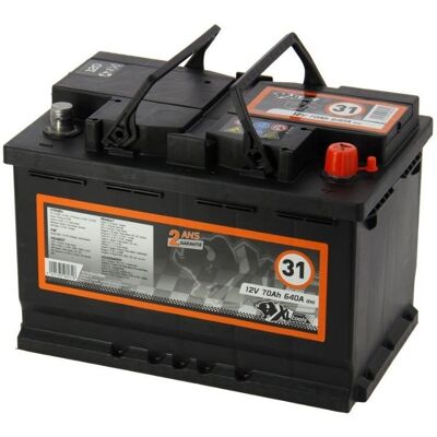 XL 546031 Akumulator - 12V 70Ah 640A - Akumulator rozruchowy XL 546031 Akumulator - 12V 70Ah 640A - Akumulator rozruchowy
