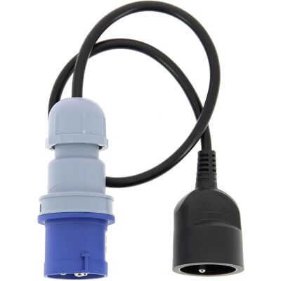 XLP TOOLS Camping Power Adapter - CE17 Connector - 50cm - Original Parts XLP TOOLS Camping Power Adapter - CE17 Connector - 50cm - Original Parts