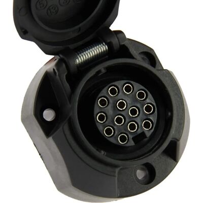 XL PERFORM TOOLS XL perform tool 553905 złącze przyczepy 13-pinowe - Trailer Socket XL PERFORM TOOLS XL perform tool 553905 złącze przyczepy 13-pinowe - Trailer Socket