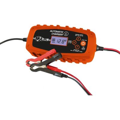Impex 553986 Cargador de Baterías - Control Automático - Negro Impex 553986 Cargador de Baterías - Control Automático - Negro