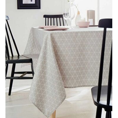 Tradilinge - Escandinava - Beige - 150x200cm - Nappe - Publicité Tradilinge - Escandinava - Beige - 150x200cm - Nappe - Publicité