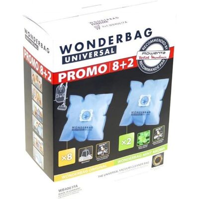 Rowenta WB4061FA - Sac aspirateur - Publicité Rowenta WB4061FA - Sac aspirateur - Publicité