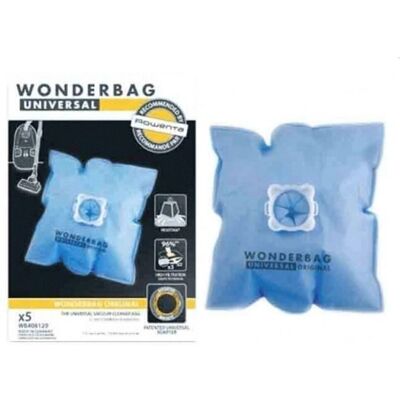 Sacs aspirateur synthétiques universels Wonderbag WB408120 - Pack de 10 - Publicité Sacs aspirateur synthétiques universels Wonderbag WB408120 - Pack de 10 - Publicité