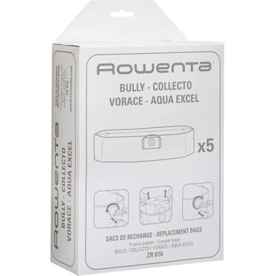 Rowenta ZR816 - Sacs en microfibre pour aspirateurs - Accessoires - Publicité Rowenta ZR816 - Sacs en microfibre pour aspirateurs - Accessoires - Publicité