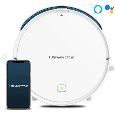 Rowenta RR7267WH - Blanc - Aspirateur robot - Publicité Rowenta RR7267WH - Blanc - Aspirateur robot - Publicité