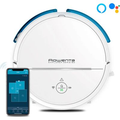 Rowenta RR7747WH - Vit - Robotdammsugare Rowenta RR7747WH - Vit - Robotdammsugare