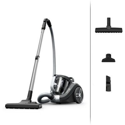 Rowenta RO4B36 - Noir, Gris - Aspirateur - Publicité Rowenta RO4B36 - Noir, Gris - Aspirateur - Publicité