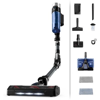 Rowenta Xforce Flex 9.60 AQUA - Schwarz, Blau - 2-in-1 Stielstaubsauger Rowenta Xforce Flex 9.60 AQUA - Schwarz, Blau - 2-in-1 Stielstaubsauger