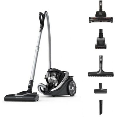 Tefal TW7976 - Noir, Argent - Aspirateur - Publicité Tefal TW7976 - Noir, Argent - Aspirateur - Publicité