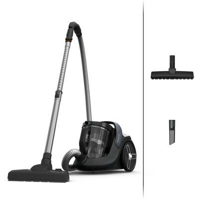 Rowenta RO7C36 - Preto, Cinza, Azul - Aspirador cilíndrico Rowenta RO7C36 - Preto, Cinza, Azul - Aspirador cilíndrico