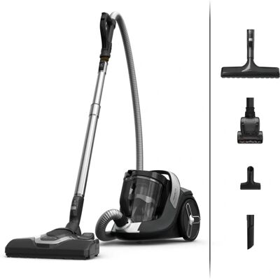 Rowenta RO7C66EA - Schwarz, Hellgrau - Zylindervacuum Rowenta RO7C66EA - Schwarz, Hellgrau - Zylindervacuum