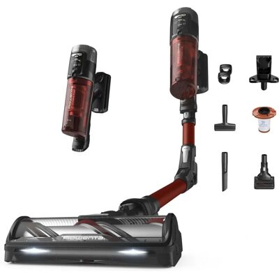 Rowenta RH9A73WO - Nero, Rosso - Aspirapolvere a bacchetta 2-in-1 Rowenta RH9A73WO - Nero, Rosso - Aspirapolvere a bacchetta 2-in-1