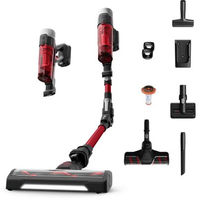 Rowenta X-Force Flex 9.60 - Fekete, Vörös - 2 az 1-ben rúdtisztító Rowenta X-Force Flex 9.60 - Fekete, Vörös - 2 az 1-ben rúdtisztító