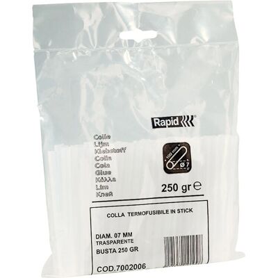 Bâtons de Colle Chaude Universels Rapid 57002006 - Accessoire pour Pistolet à Colle Bâtons de Colle Chaude Universels Rapid 57002006 - Accessoire pour Pistolet à Colle