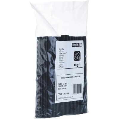 Rapid Black Hot Glue Sticks - 12mm, 190mm - Car Repair Rapid Black Hot Glue Sticks - 12mm, 190mm - Car Repair