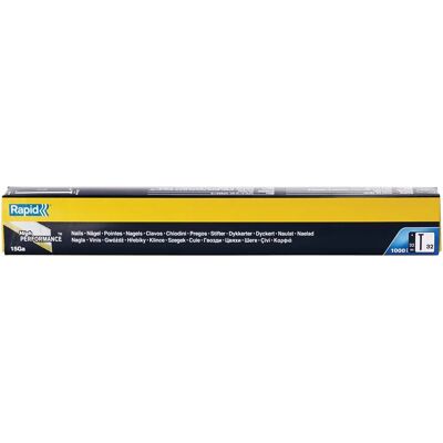 Chiodi Rapid 32mm - 1000 Pz - Acciaio Galvanizzato - Angolo 34° Chiodi Rapid 32mm - 1000 Pz - Acciaio Galvanizzato - Angolo 34°