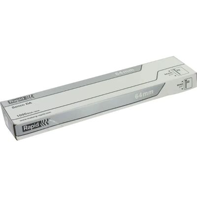 Rapid Agraf Nägel - 34° Inklination, 64mm, 1000 St Rapid Agraf Nägel - 34° Inklination, 64mm, 1000 St