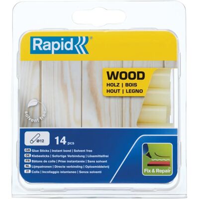 Stecca di Colla Calda Rapid 94mm - Legno, Fai da te, Hobby Stecca di Colla Calda Rapid 94mm - Legno, Fai da te, Hobby
