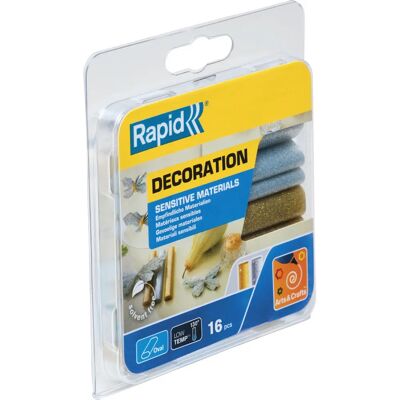 Rapid Niedrigtemperatur Glitzer-Klebestifte - Oval 94mm - 125g Rapid Niedrigtemperatur Glitzer-Klebestifte - Oval 94mm - 125g