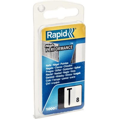 Rapid 40109533 Nails - 15mm, Box of 1000, for Carpentry Rapid 40109533 Nails - 15mm, Box of 1000, for Carpentry