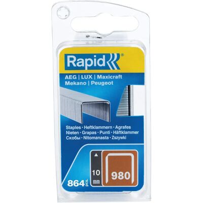 RAPID Modello 980 - Chiodi decorativi da 10 mm - 860 pezzi RAPID Modello 980 - Chiodi decorativi da 10 mm - 860 pezzi