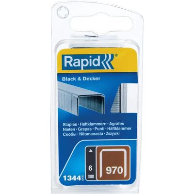 Rapid 970 Nägel - 6 mm verzinkt - 1340 Stk Rapid 970 Nägel - 6 mm verzinkt - 1340 Stk