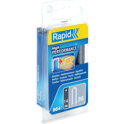 Rapid 36 Kabelklammer - 14 mm - Packung 864 Rapid 36 Kabelklammer - 14 mm - Packung 864