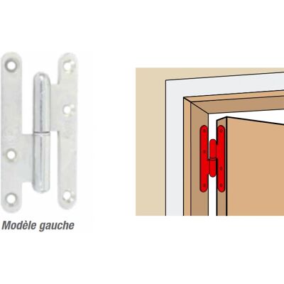 TORBEL - Otter Sedan - 110x70 mm - Destra - hinge TORBEL - Otter Sedan - 110x70 mm - Destra - hinge