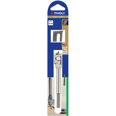 Punzone per legno estensibile Tivoly - Ø 15-45 mm - Legno tenero Punzone per legno estensibile Tivoly - Ø 15-45 mm - Legno tenero