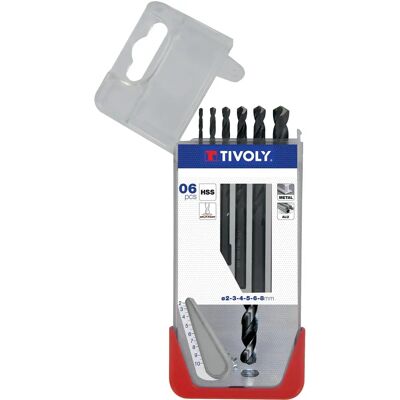 Tivoly A11 Metalen Boren Set - 6 Stuks Tivoly A11 Metalen Boren Set - 6 Stuks
