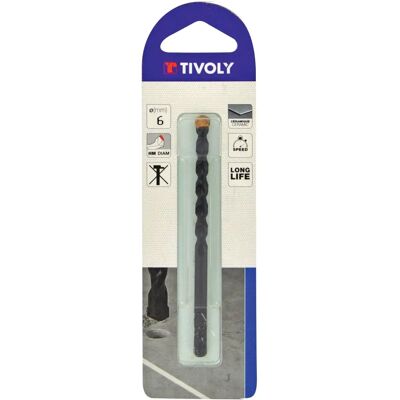 TIVOLY - Tegelboor Ø6 mm - Boren Gereedschap TIVOLY - Tegelboor Ø6 mm - Boren Gereedschap