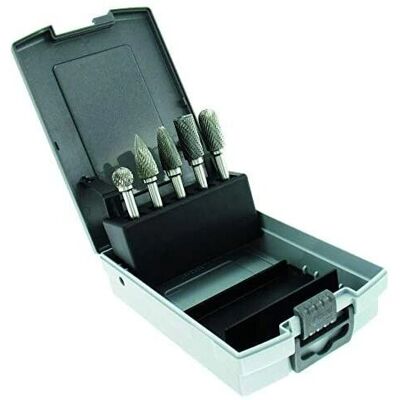 Set de fresas de carburo de tungsteno TIVOLY - 12mm, 5 perfiles Set de fresas de carburo de tungsteno TIVOLY - 12mm, 5 perfiles