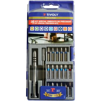 Tivoly Precision Screwdriver Set - 35 Pcs for Electronics & Repairs Tivoly Precision Screwdriver Set - 35 Pcs for Electronics & Repairs