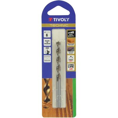 Tivoly Houtboor 12mm Snelpunt - Houtboor Tivoly Houtboor 12mm Snelpunt - Houtboor