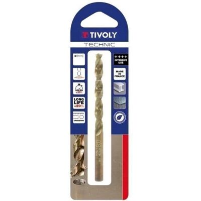 Broca de metal Tivoly - 5,5 mm, Auto-centrante, HSS Broca de metal Tivoly - 5,5 mm, Auto-centrante, HSS