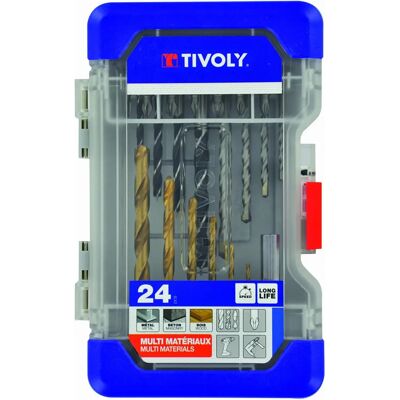 TIVOLY - Boor- en Schroevendraaiset - 23 Stuks - LED Licht TIVOLY - Boor- en Schroevendraaiset - 23 Stuks - LED Licht