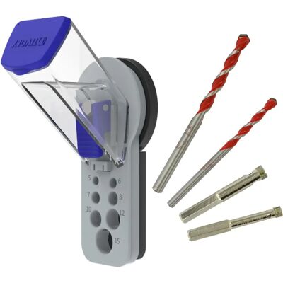 Kit Trapano Tivoly - Diamanti e Cemento 6/8mm Kit Trapano Tivoly - Diamanti e Cemento 6/8mm