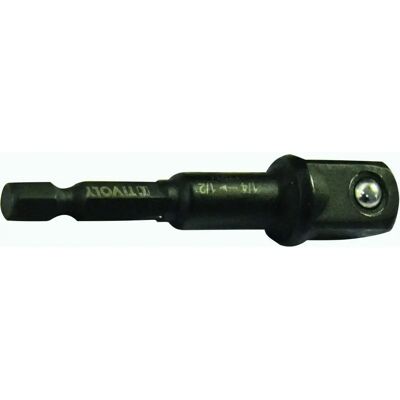 Adapter sześciokątny 6,35 mm TIVOLY - Impact Socket Adapter Adapter sześciokątny 6,35 mm TIVOLY - Impact Socket Adapter