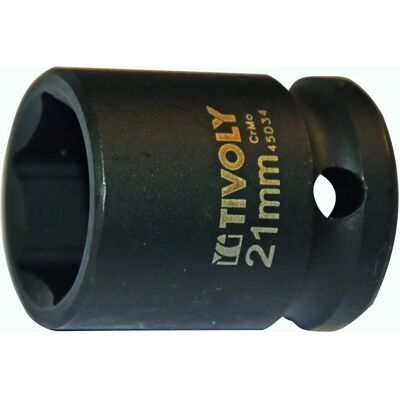 Tivoly Impact Set 1/2 inch 21mm - Impact Socket Tivoly Impact Set 1/2 inch 21mm - Impact Socket