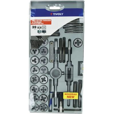 Kit de Herramientas Tivoly M3-M12 Roscas y Taps Kit de Herramientas Tivoly M3-M12 Roscas y Taps