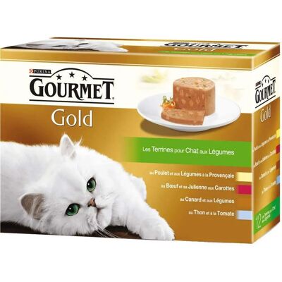 Nourriture pour chats Gourmet Gold - Pack varié 96x85g Nourriture pour chats Gourmet Gold - Pack varié 96x85g
