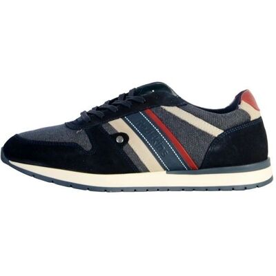 Redskins Veridic Sneakers - Ovandel i läder och textil - Syntetisk yttersula - Snörning Redskins Veridic Sneakers - Ovandel i läder och textil - Syntetisk yttersula - Snörning