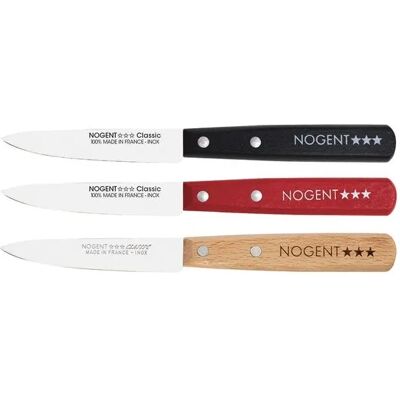 Set de 20 couteaux de cuisine Nogent - Acier inoxydable, Manches en bois - Publicité Set de 20 couteaux de cuisine Nogent - Acier inoxydable, Manches en bois - Publicité