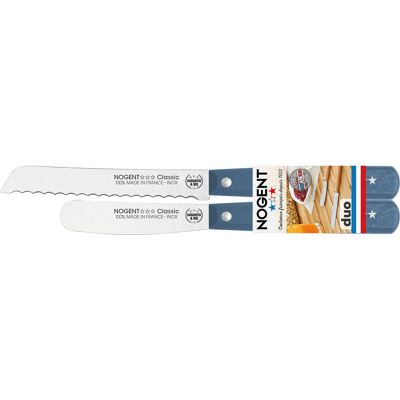 Ensemble de couteaux Nogent pour pain et tartine - Accessoires de cuisine - Publicité Ensemble de couteaux Nogent pour pain et tartine - Accessoires de cuisine - Publicité