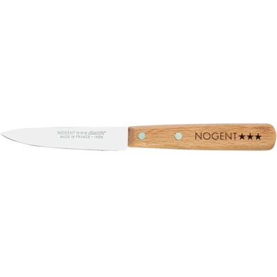 Couteau d'office Nogent en Hêtre - Outil polyvalent de 9 cm Couteau d'office Nogent en Hêtre - Outil polyvalent de 9 cm