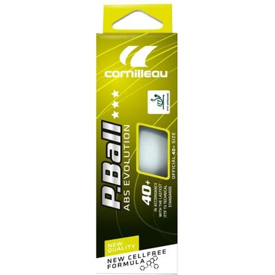 Cornilleau ABS Evolution 3-Sterne P-Bälle - Tischtennisbälle Cornilleau ABS Evolution 3-Sterne P-Bälle - Tischtennisbälle