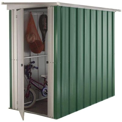 Abri de Jardin YARDMASTER - 158x174x158 cm - Vert & Aluminium - Résistant aux Intempéries - Publicité Abri de Jardin YARDMASTER - 158x174x158 cm - Vert & Aluminium - Résistant aux Intempéries - Publicité
