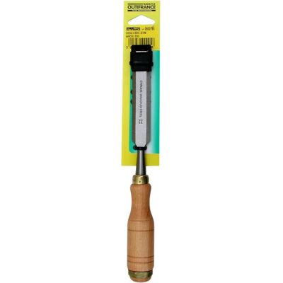 OUTIFRANCE Ciseau à bois - 14 mm - Lames en acier de haute qualité - Publicité OUTIFRANCE Ciseau à bois - 14 mm - Lames en acier de haute qualité - Publicité