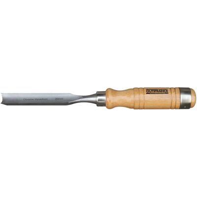 OUTIFRANCE 6 mm Holzgriff Zimmereisen - Werkzeug für Holzarbeiten OUTIFRANCE 6 mm Holzgriff Zimmereisen - Werkzeug für Holzarbeiten